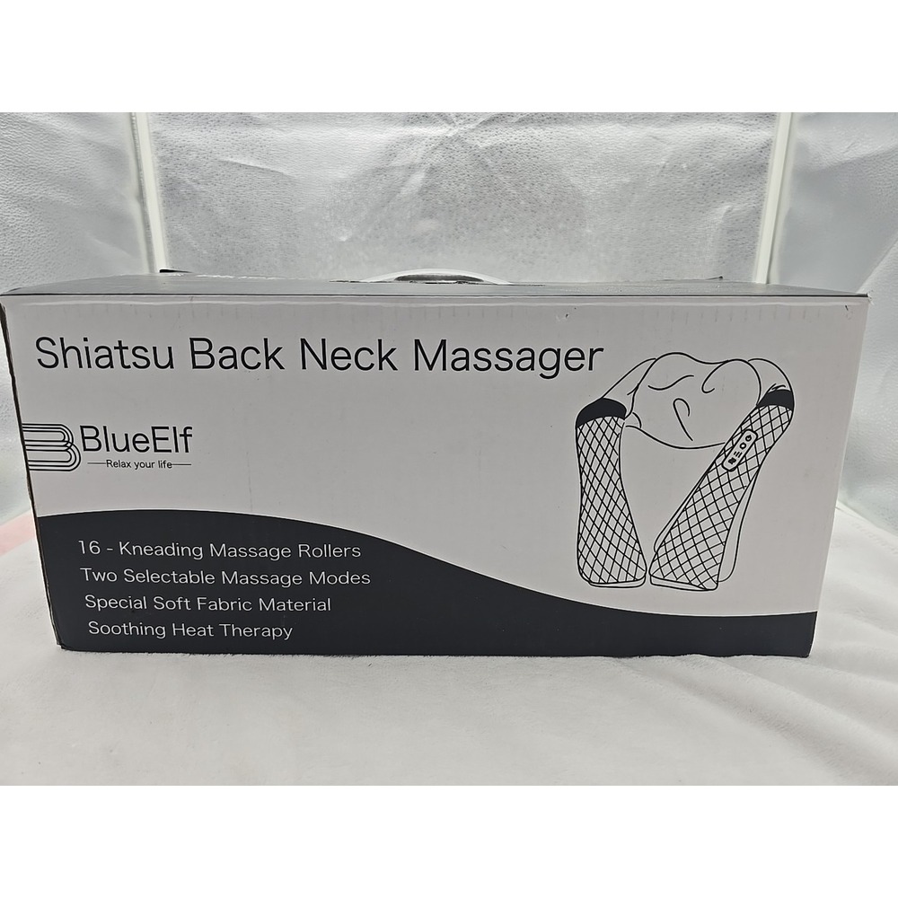 Shiatsu Neck and Back Massager with soothing heat